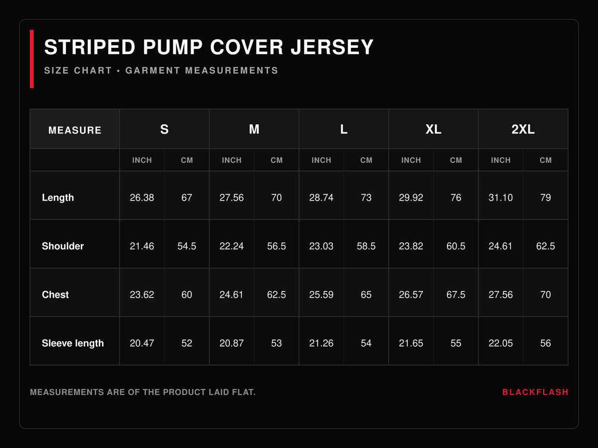 ‘Metal Leopard’ Striped Pump Cover Jersey