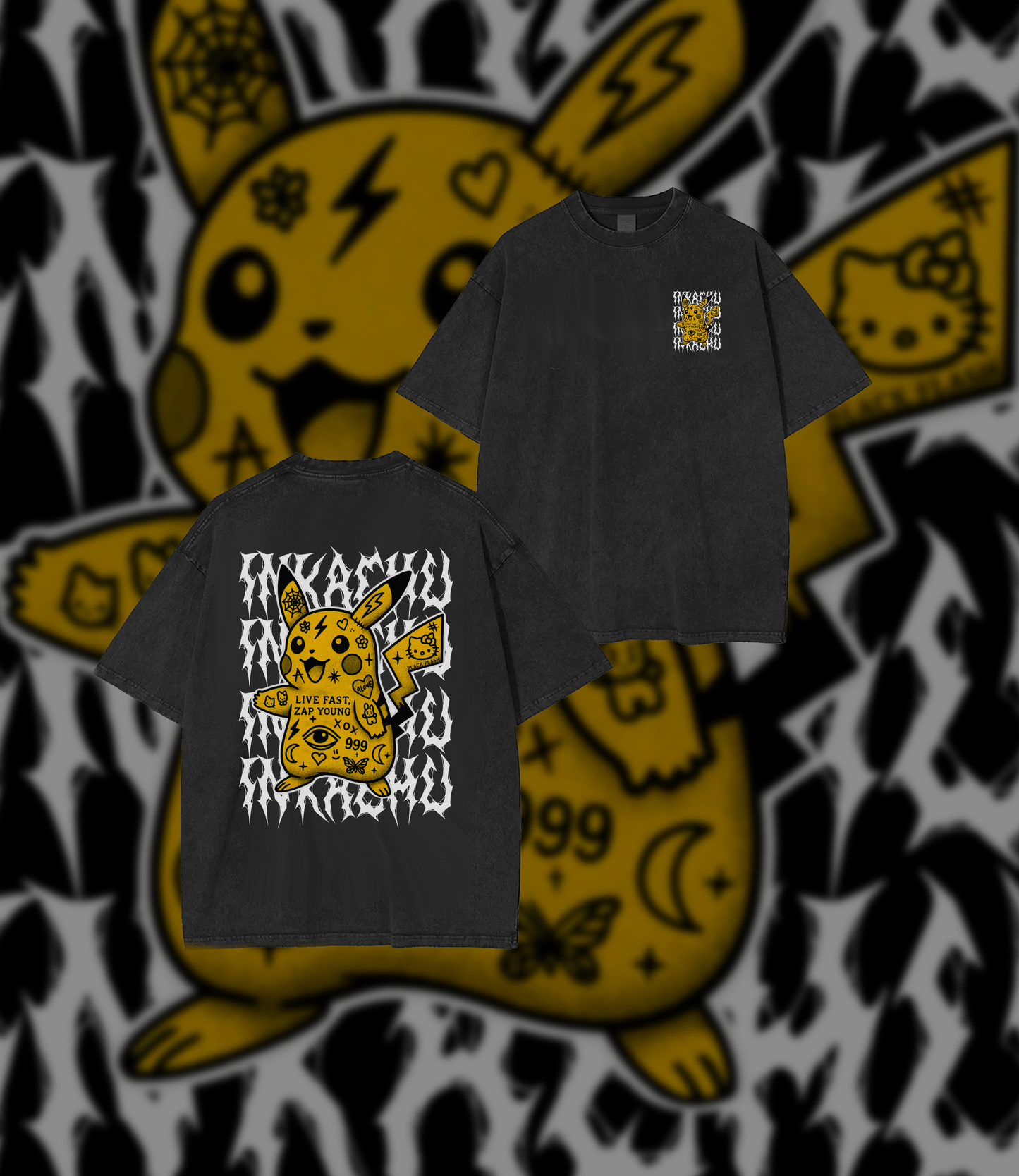 Inkachu Heavyweight Unisex Crewneck T-shirt