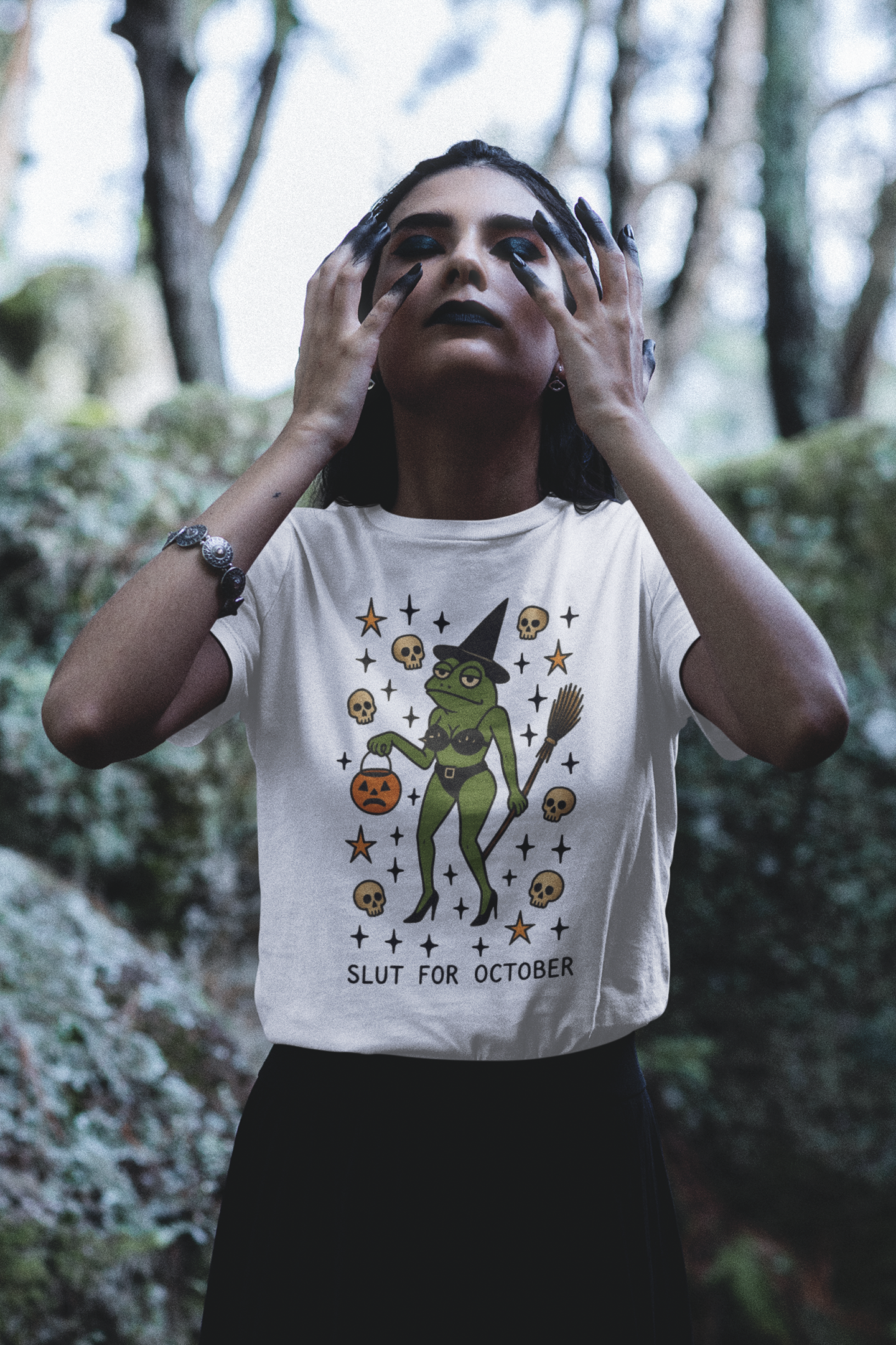 Slut For October Heavyweight Unisex Crewneck T-shirt