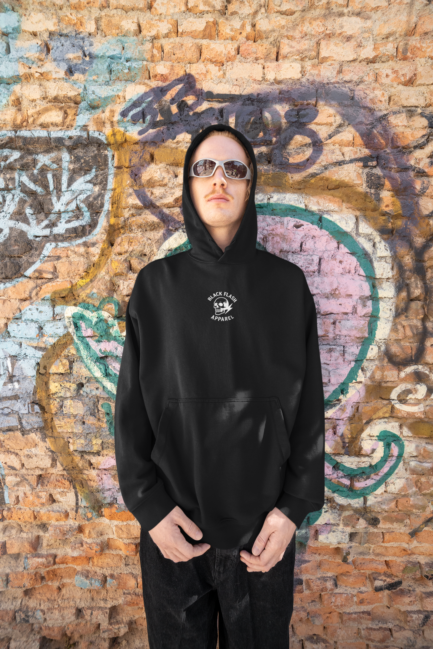 Panther Back Print Classic Unisex Pullover Hoodie