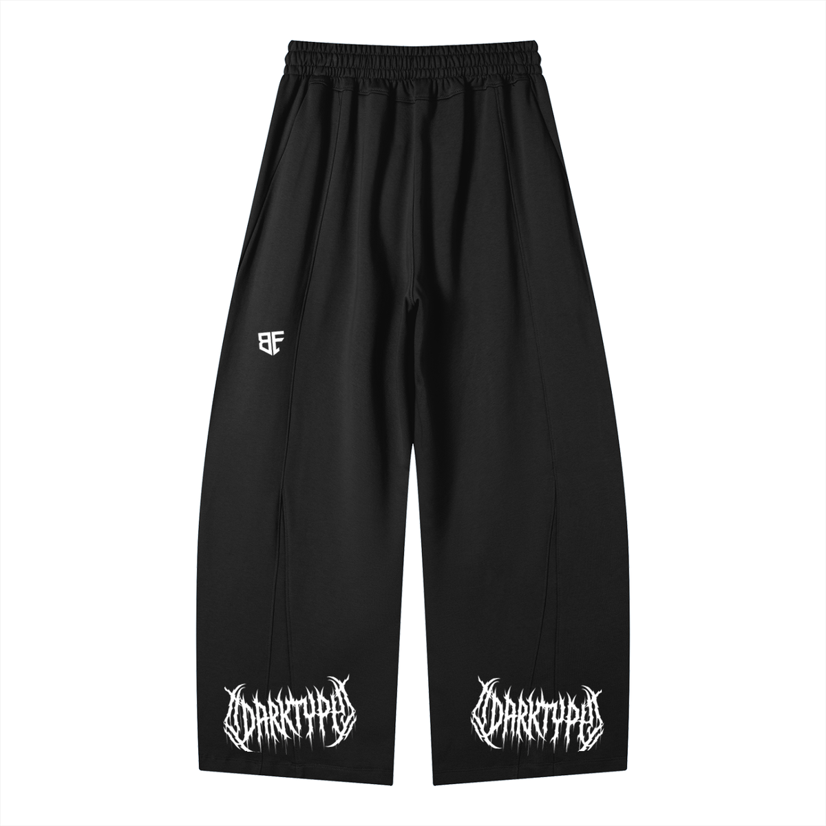 DARKTYPE Heavyweight Wide Leg Panel Sweatpants