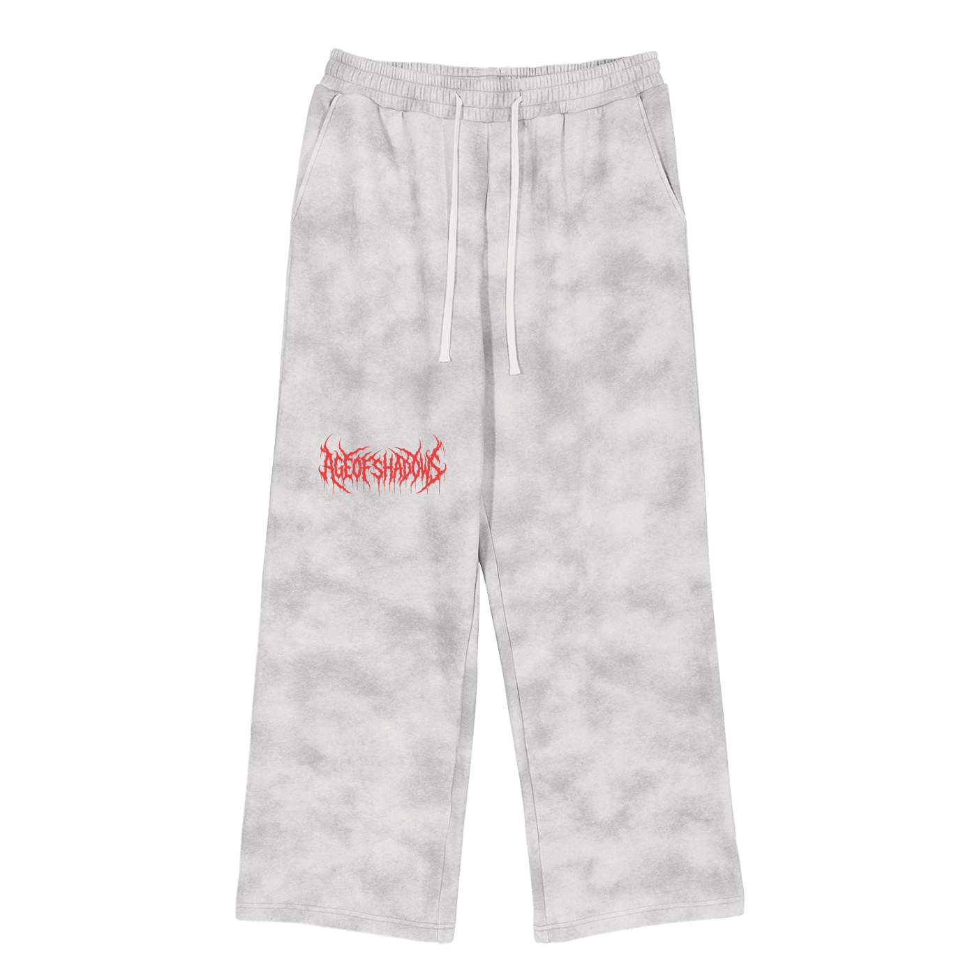 ‘AGE OF SHADOWS’ Dirty Washed Fleece Sweatpants