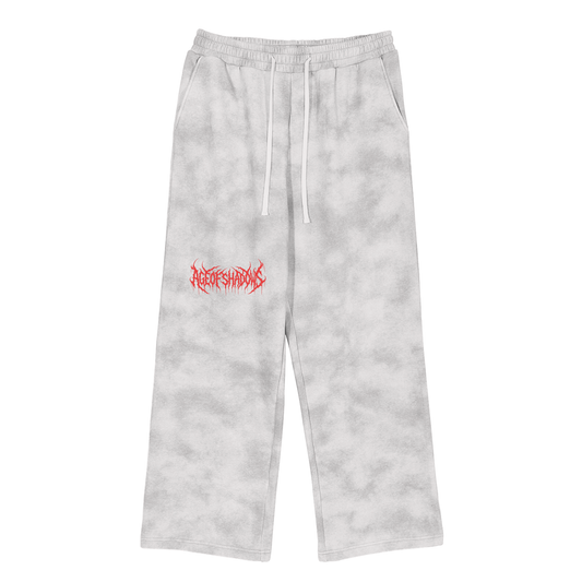 ‘AGE OF SHADOWS’ Dirty Washed Fleece Sweatpants