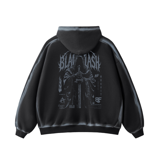 ‘RING WRAITH’ Sunfaded Edge Fleece Hoodie