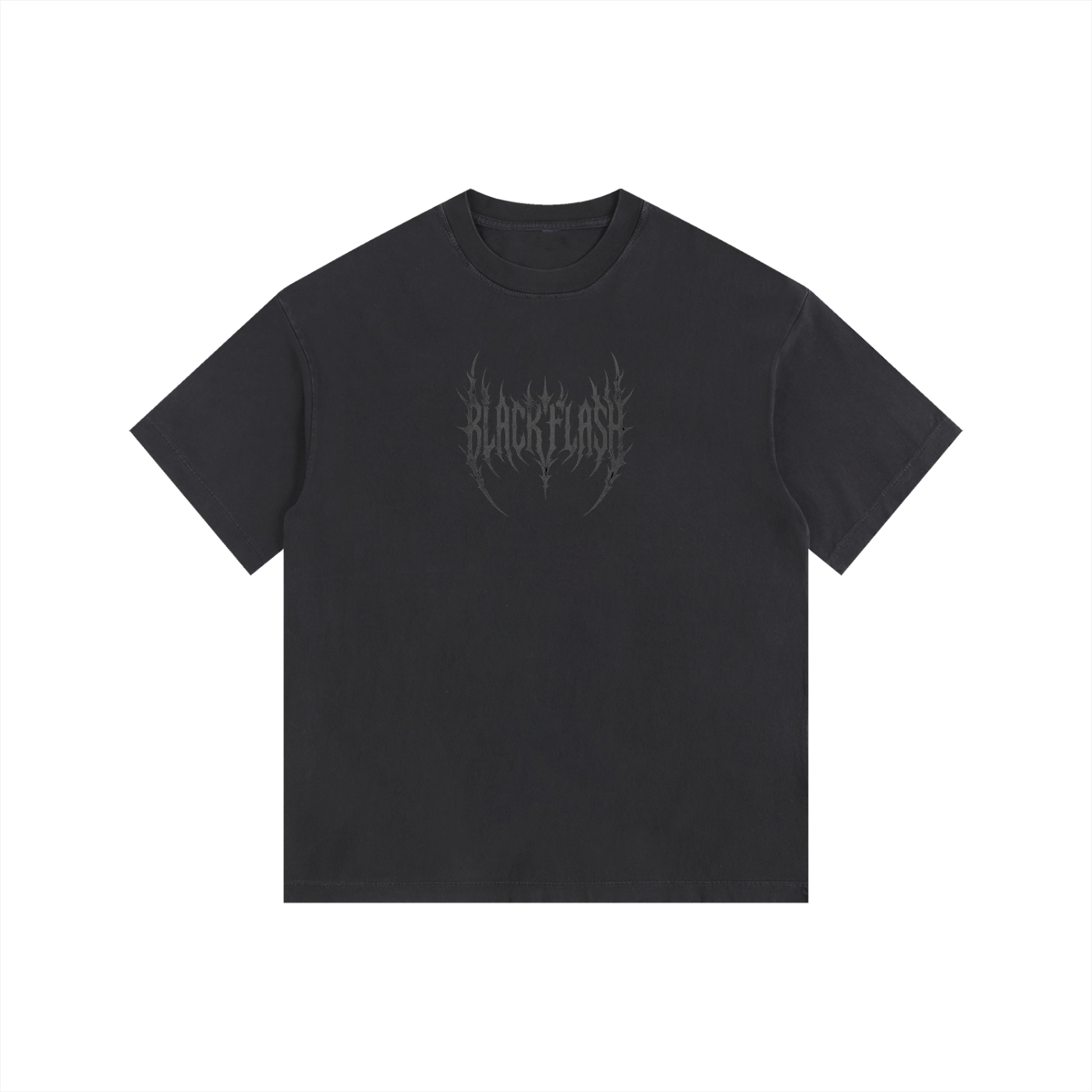 ‘IRON RITUAL’ - Vintage Washed Oversized Cotton T-Shirt