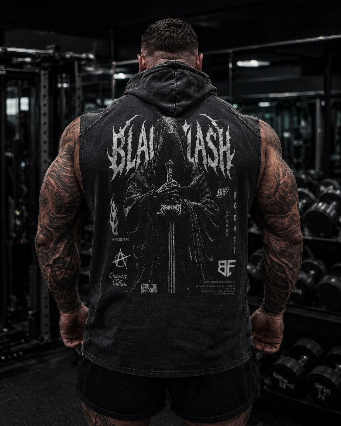 ‘RINGWRAITH’ Hooded Tank