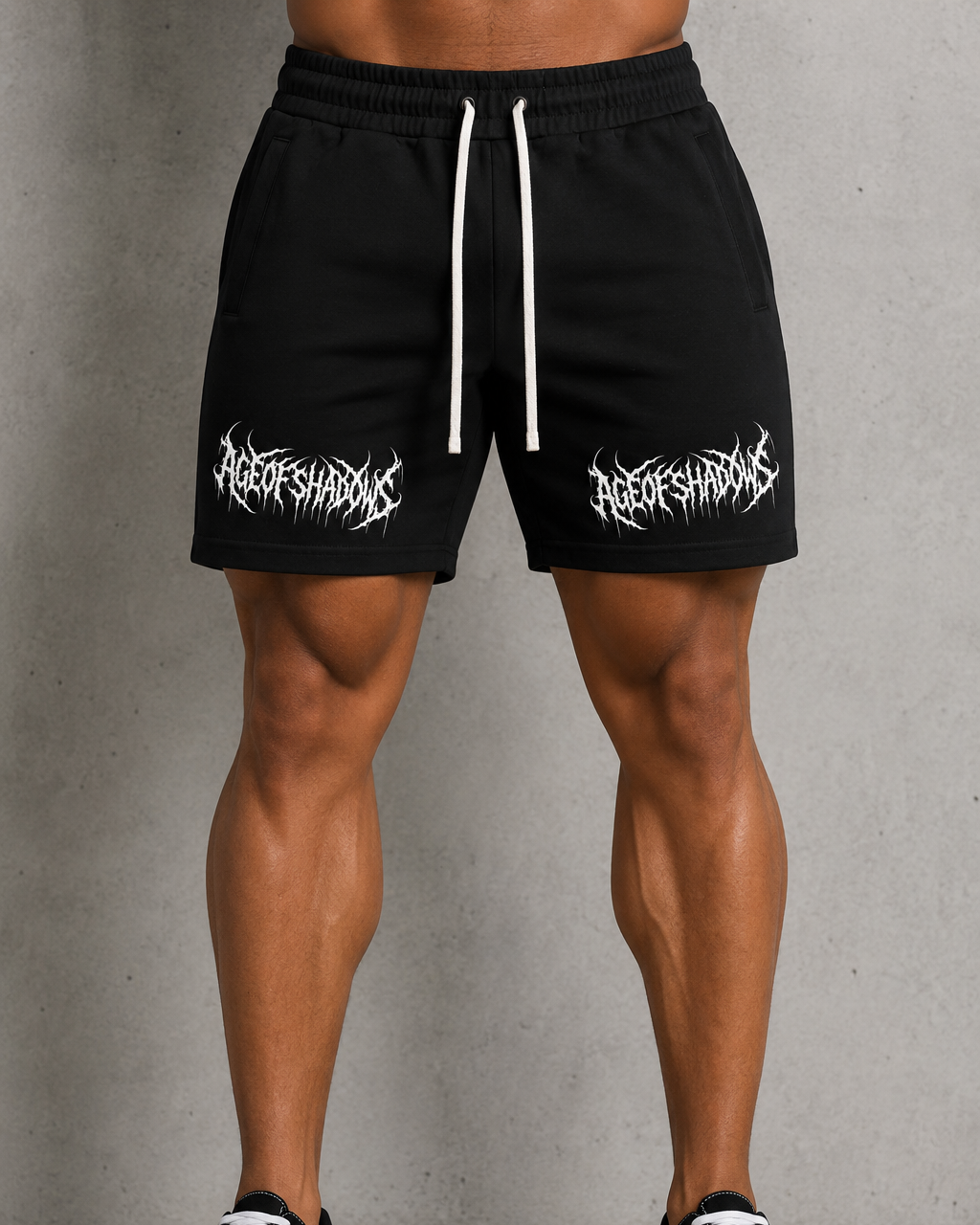 AGE OF SHADOWS Essential Cotton Shorts