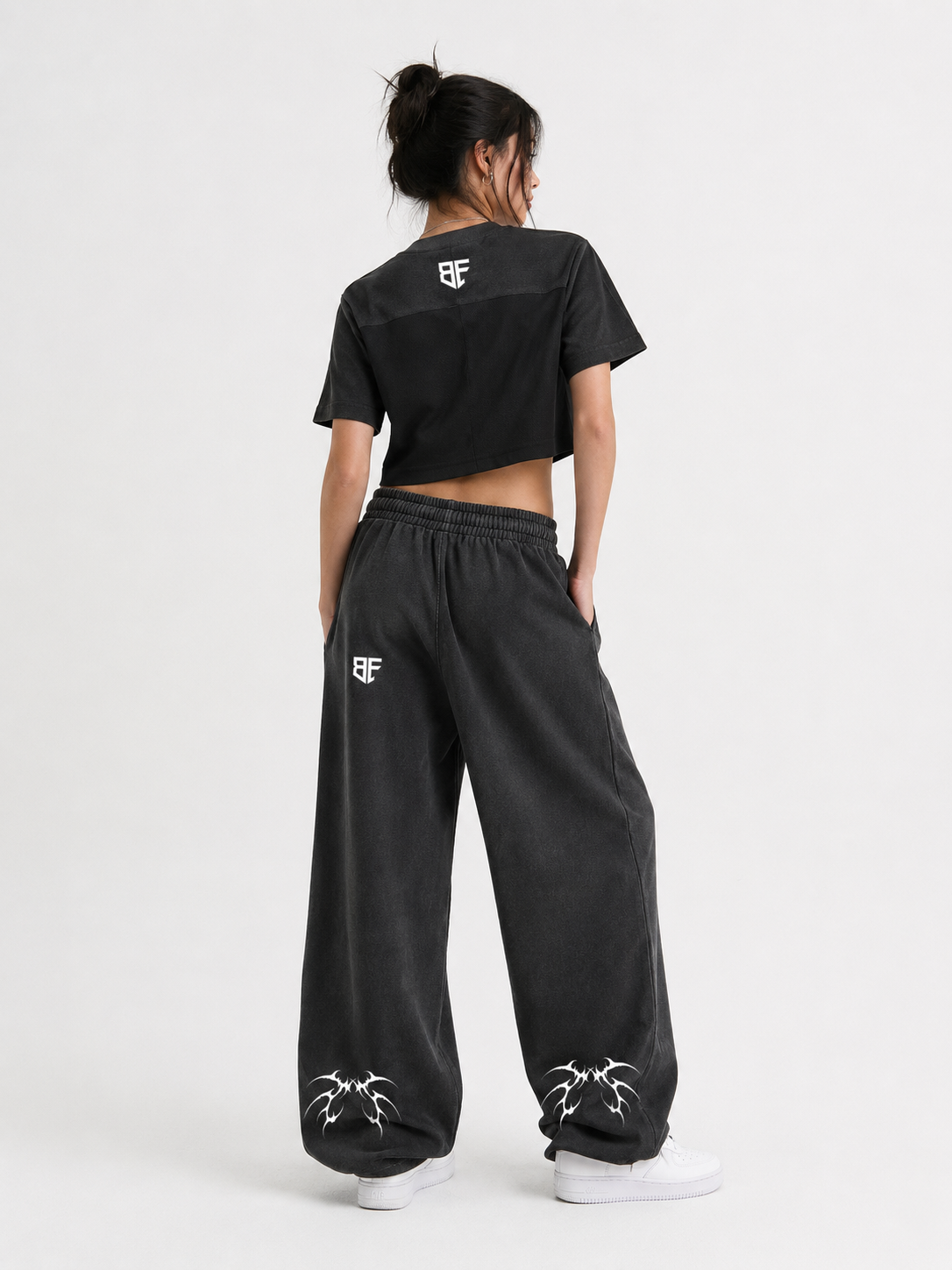 Vintage Washed Waist Pants