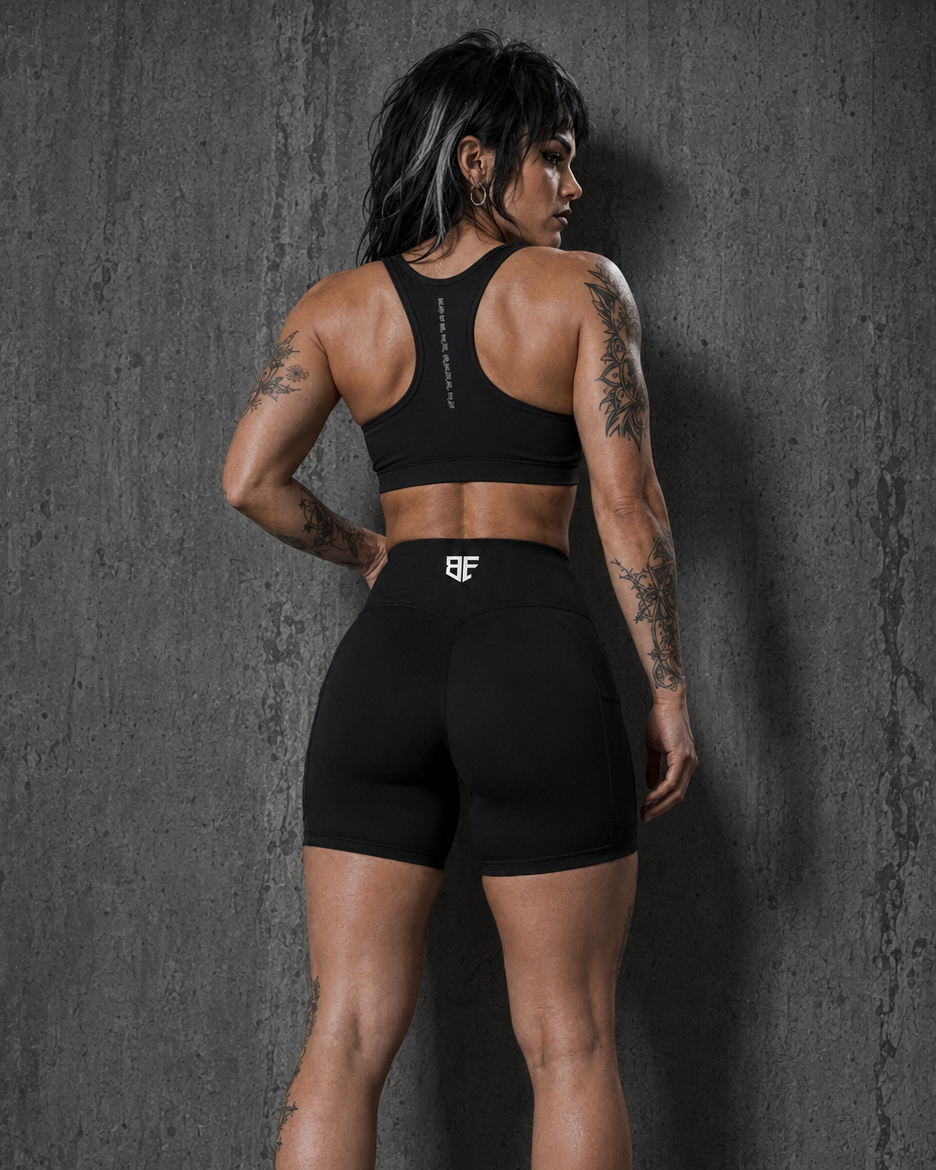 BLACKFLASH Cropped Sports Bra