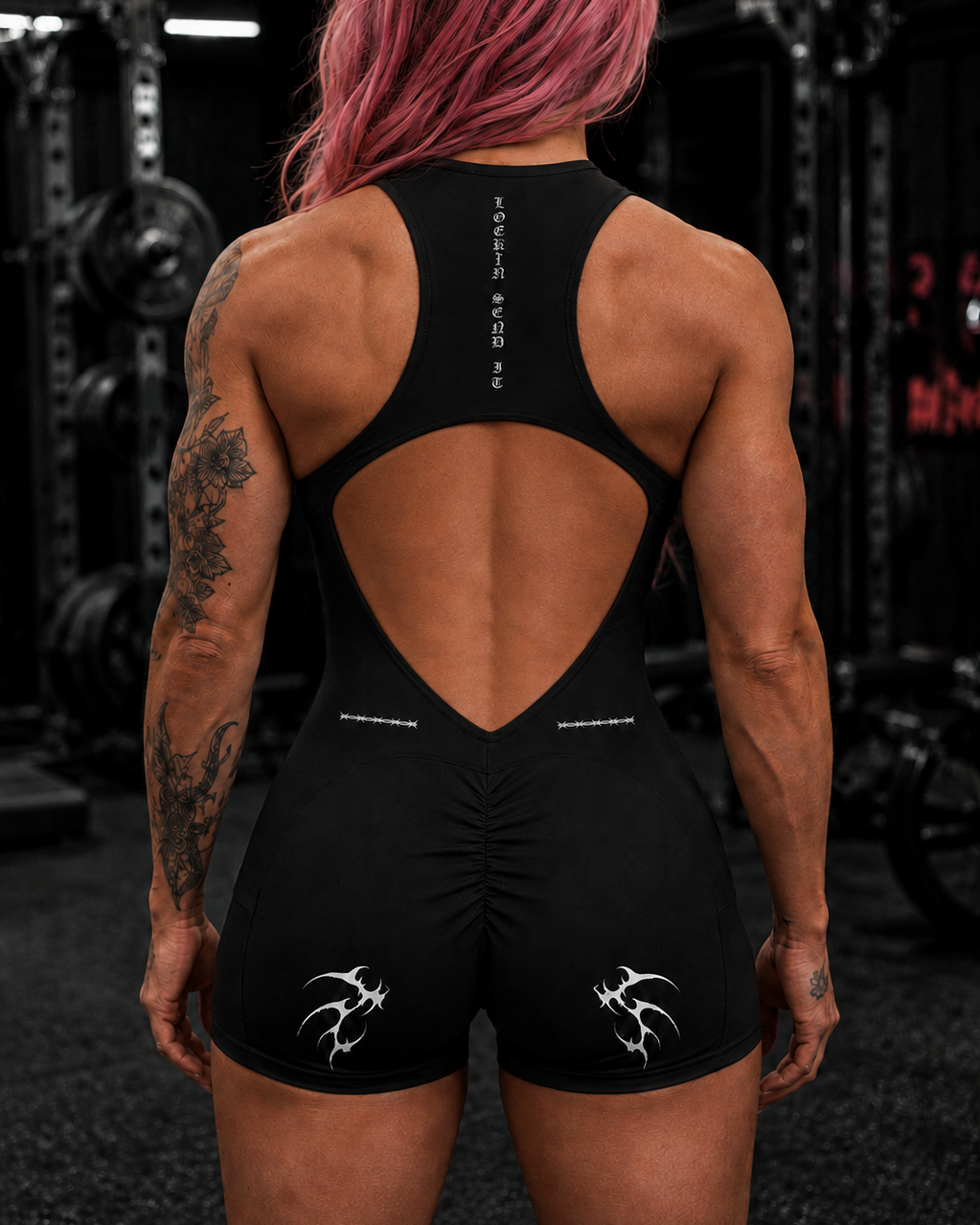 Women’s Quarter-Zip Strength Romper