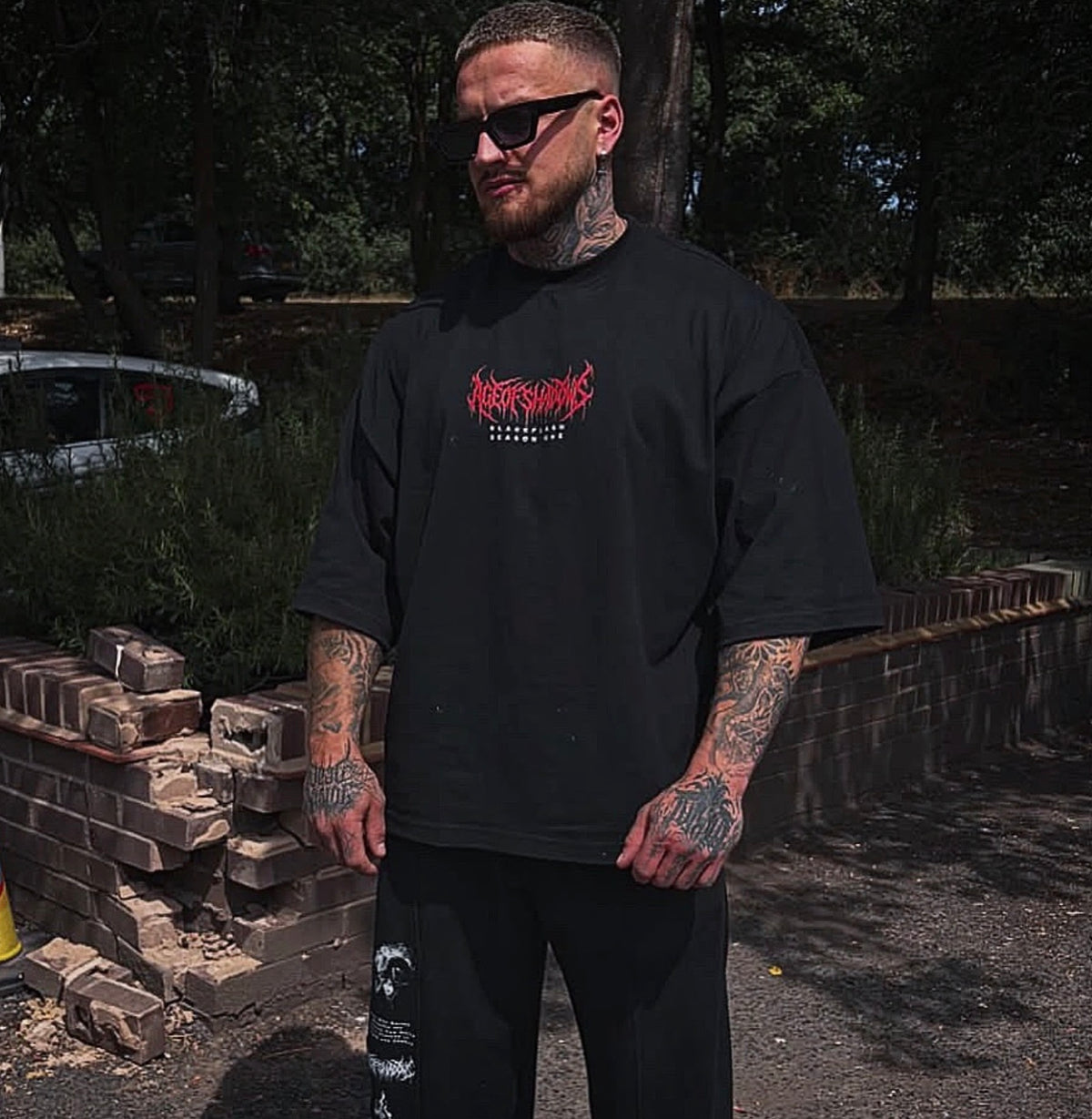 ‘WITCH KING’ Extra Oversized Drop Shoulder T-Shirt