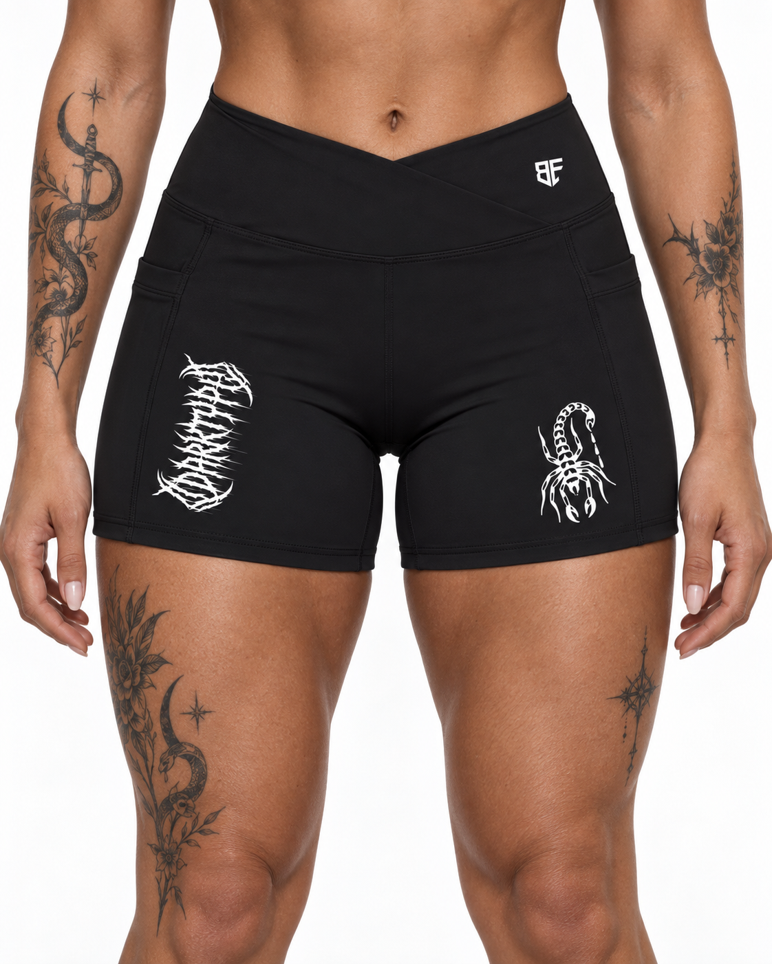 High Rise Pocket Strength Shorts