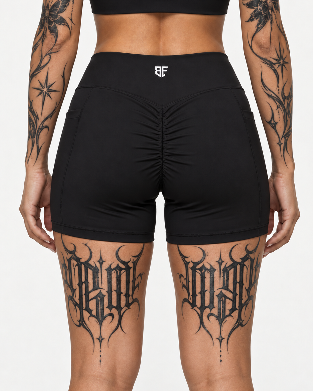 High Rise Pocket Strength Shorts