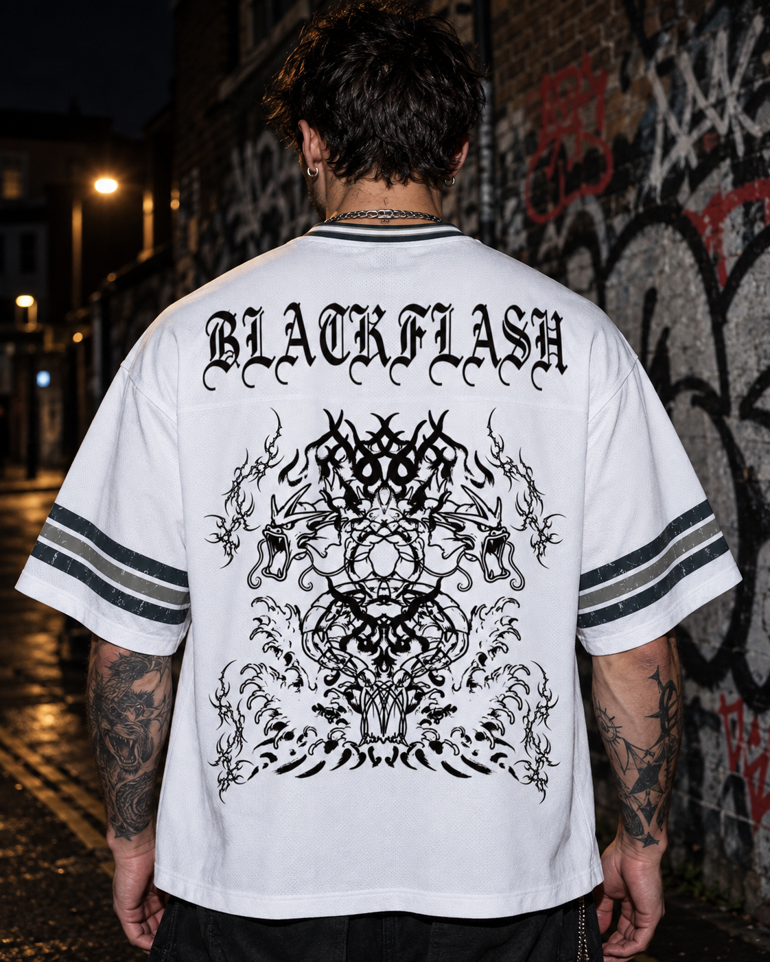 DARKTYPE Boxy Striped Soccer Jersey