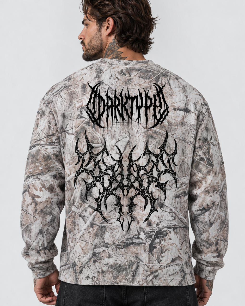 DARKTYPE Tree Camo Waffle T-Shirt