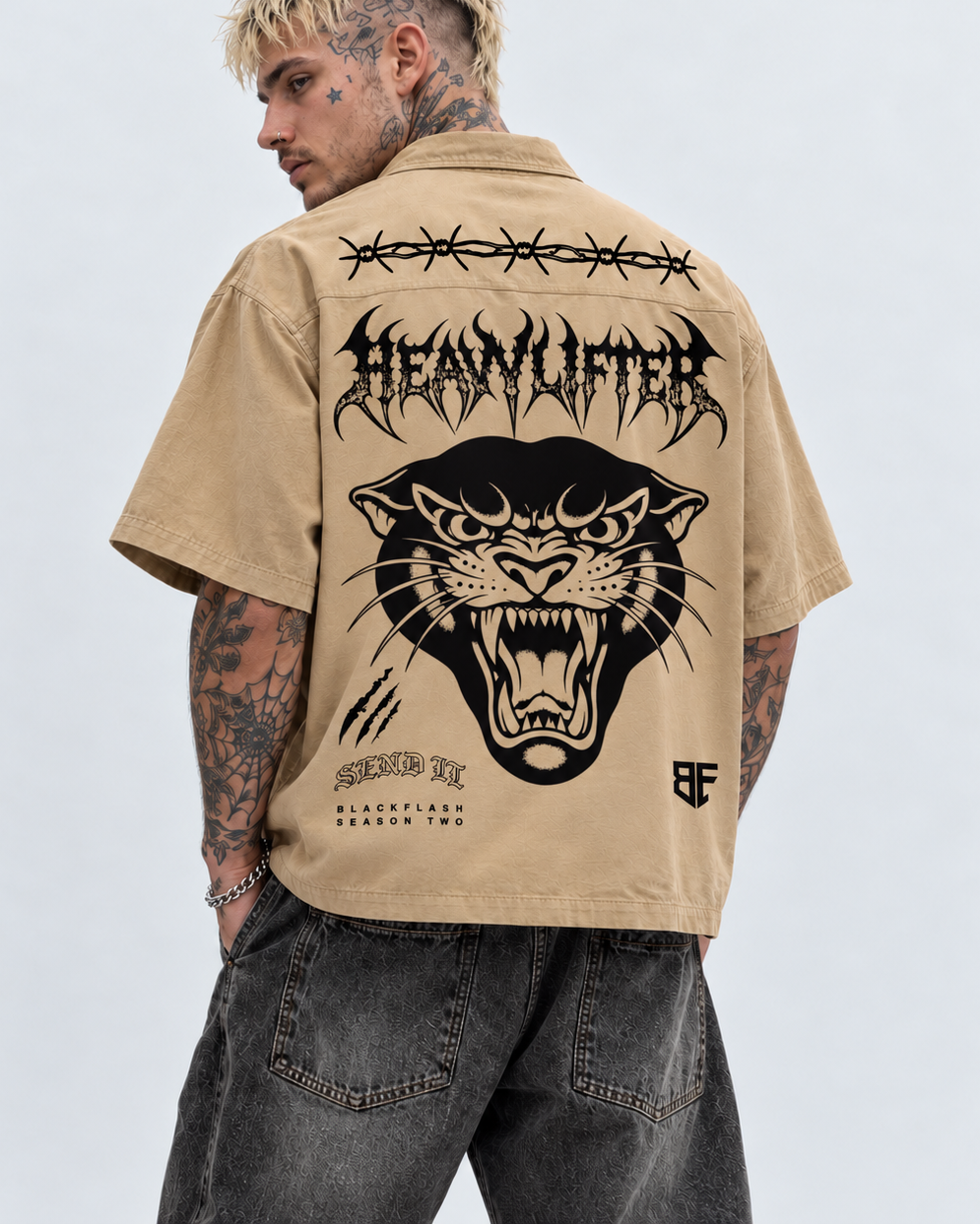 HEAVYLIFTER Boxy Heavy Short Sleeve Shirt