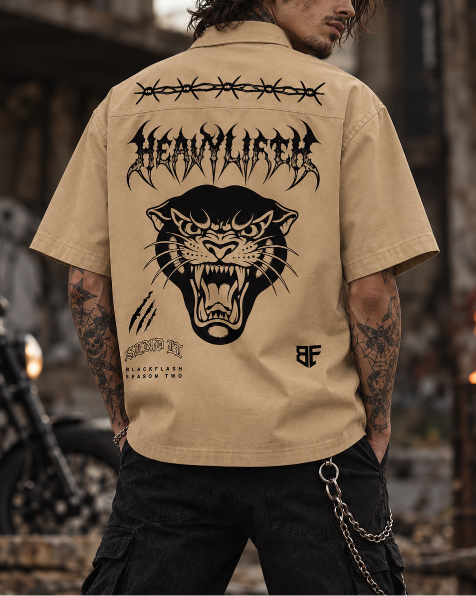 HEAVYLIFTER Boxy Heavy Short Sleeve Shirt