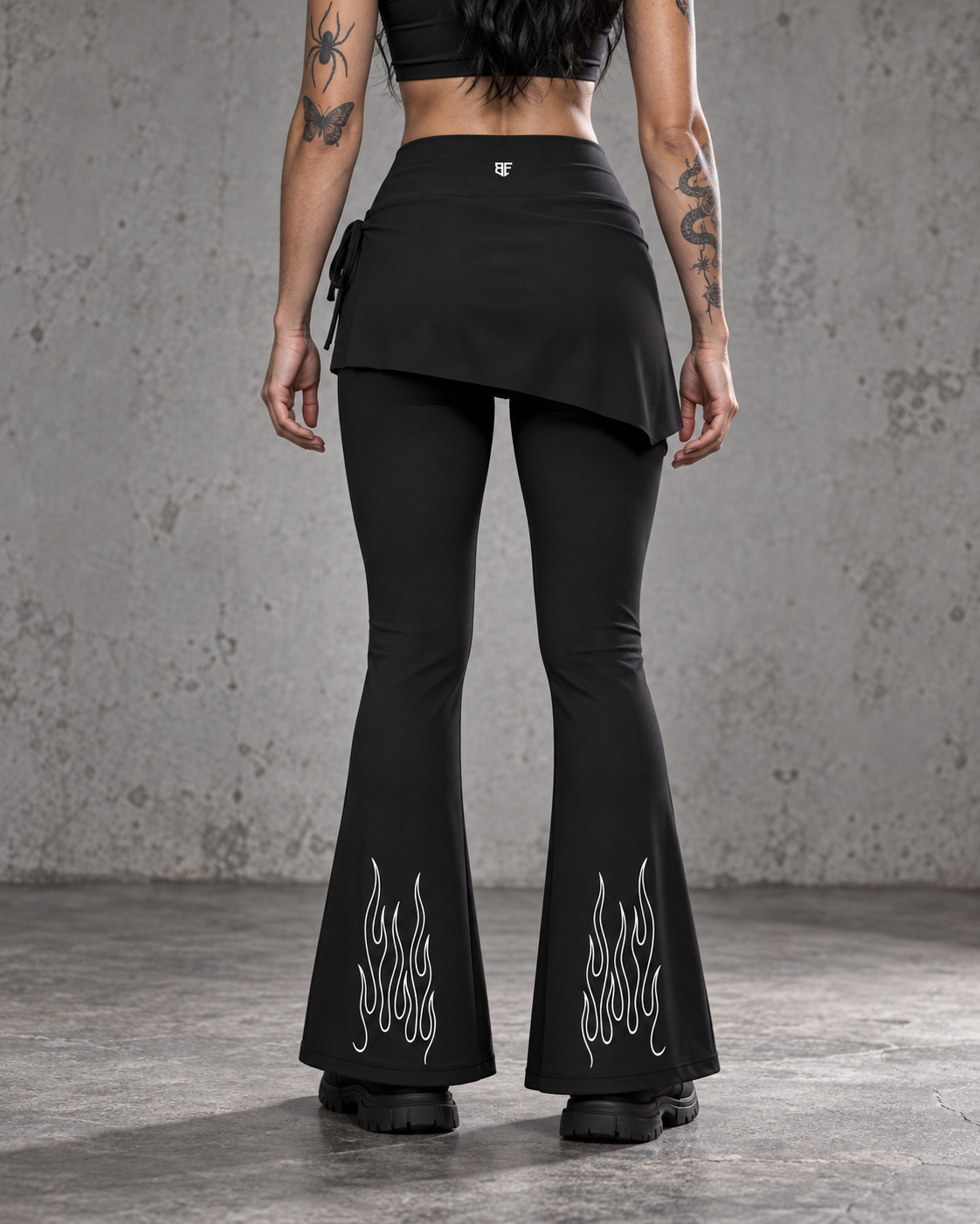 Women’s Skirted Flare Gym Leggings