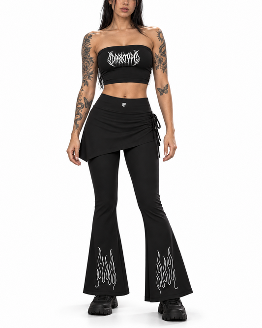 Women’s Skirted Flare Gym Leggings