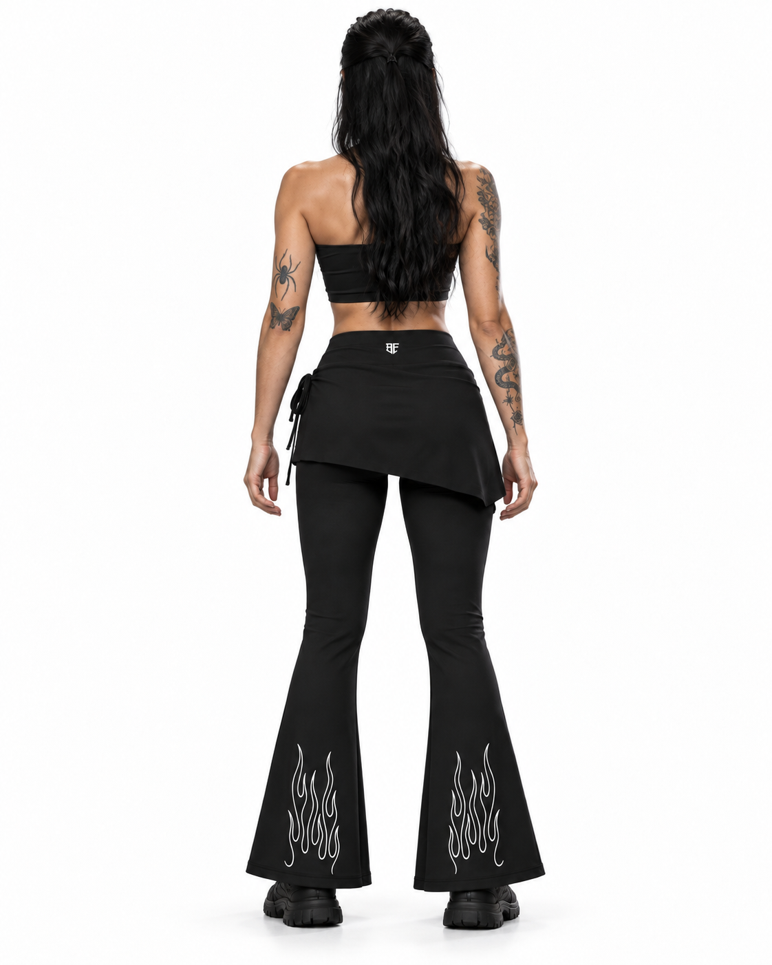 Women’s Skirted Flare Gym Leggings