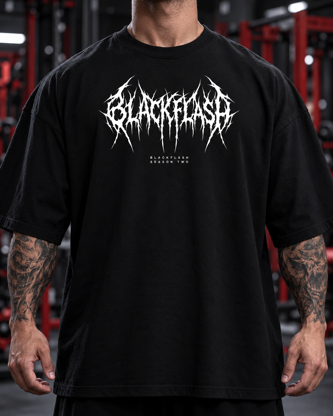 DRACULA Extra Oversized Drop Shoulder T-Shirt
