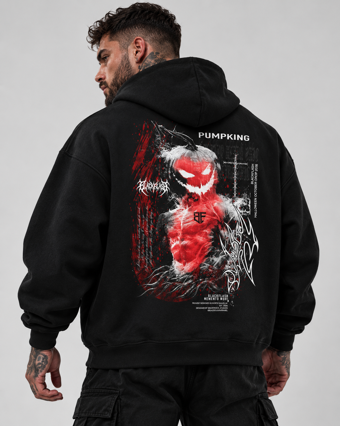 PUMPKING Oversize Heavyweight Fleece Hoodie