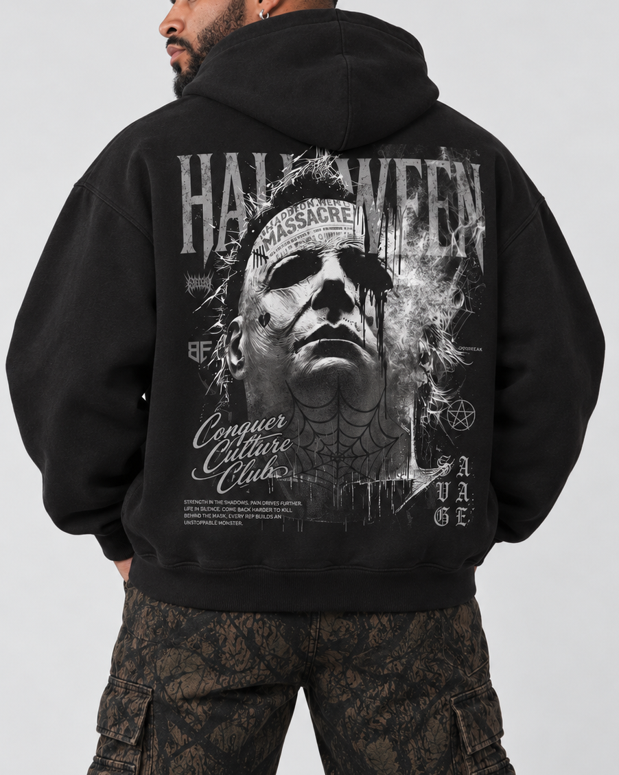 SLAUGHTER Oversize Heavyweight Fleece Hoodie