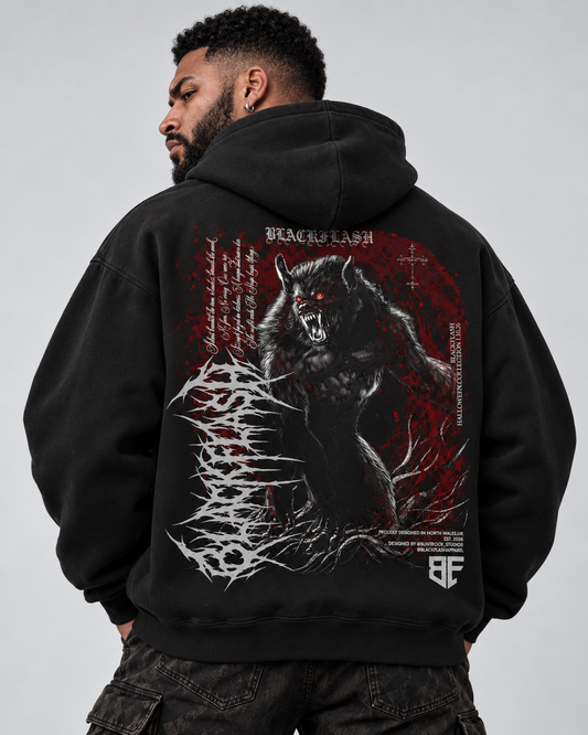 WEREWOLF Oversize Heavyweight Fleece Hoodie
