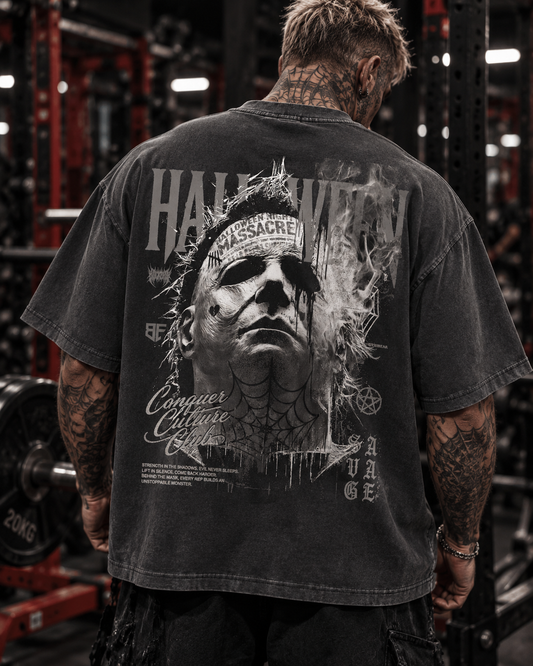 SLAUGHTER Vintage Washed Cotton T-Shirt