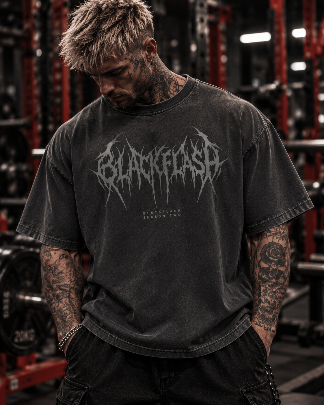 SLAUGHTER Vintage Washed Cotton T-Shirt