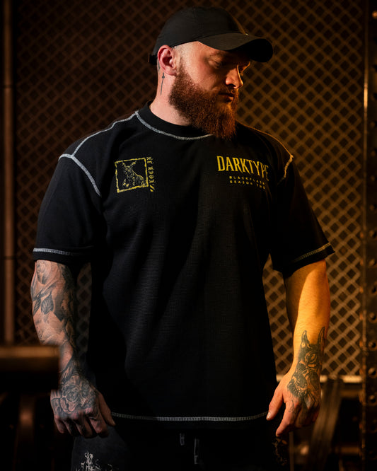 NIGHTFALL Sunfade Waffle Boxy T-Shirt