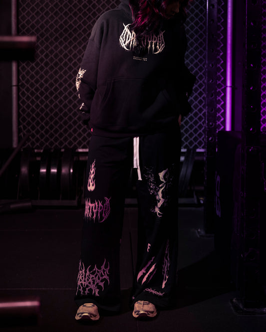 DARKTYPE Women's Wide Leg Sweatpants