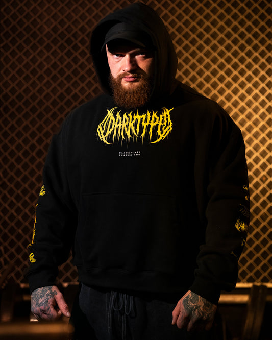 NIGHTFALL Essential Boxy Fit Fleece Hoodie