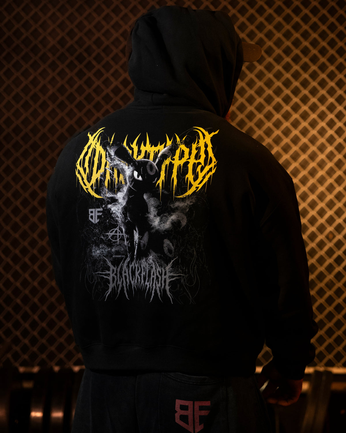 NIGHTFALL Essential Boxy Fit Fleece Hoodie