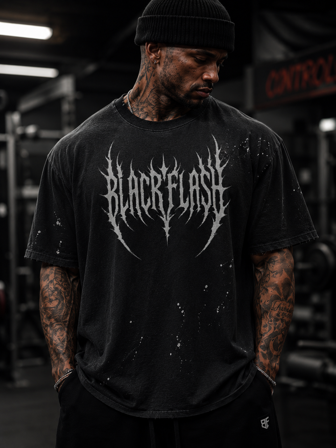 MIKE RABB X BLACKFLASH Hand-Frayed Sunfade Tee (ONLY 200 AVAILABLE)