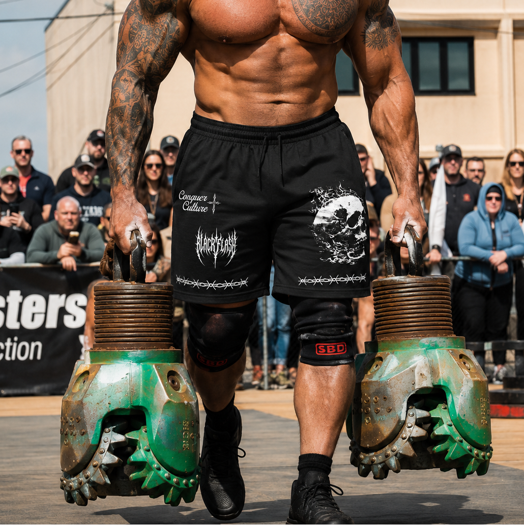 Strongman Spec Heavyweight Cotton Shorts