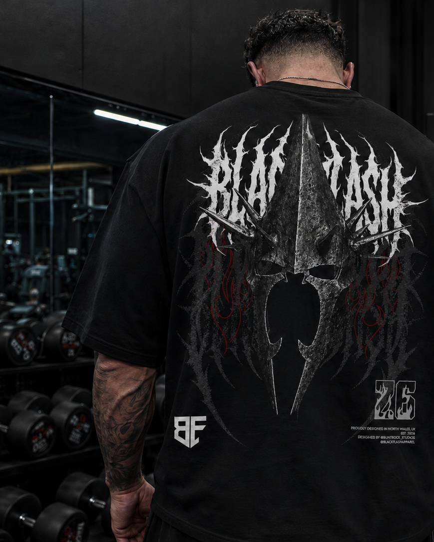 ‘WITCH KING’ Extra Oversized Drop Shoulder T-Shirt
