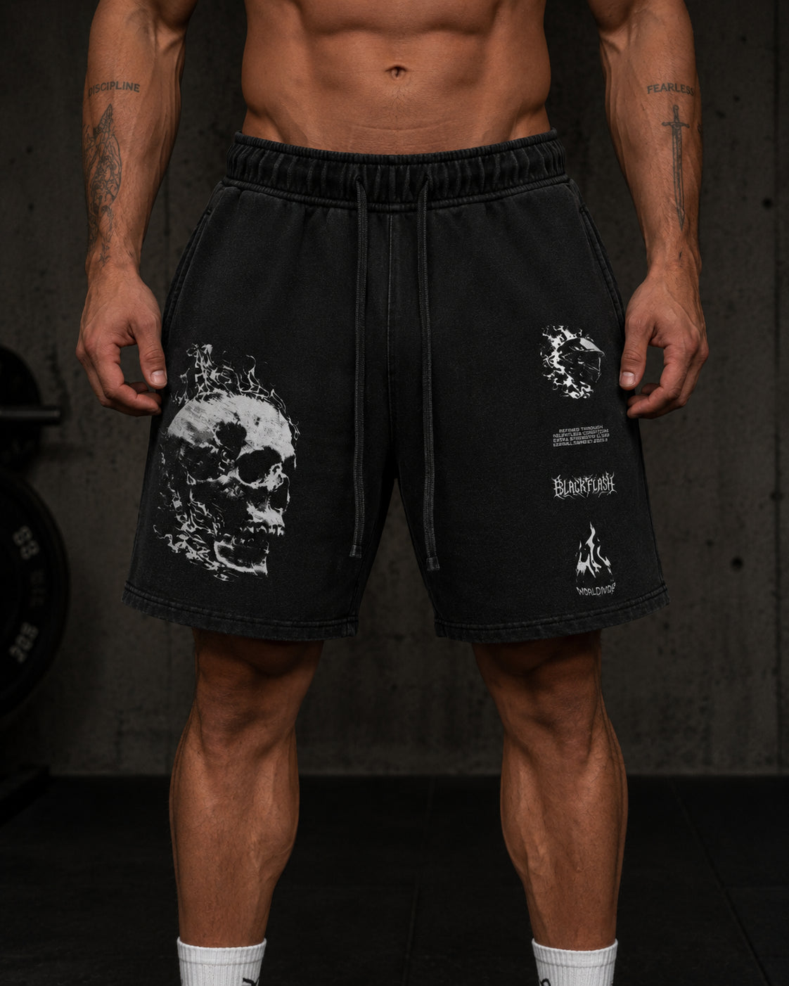 Premium Vintage Wash Cotton Shorts