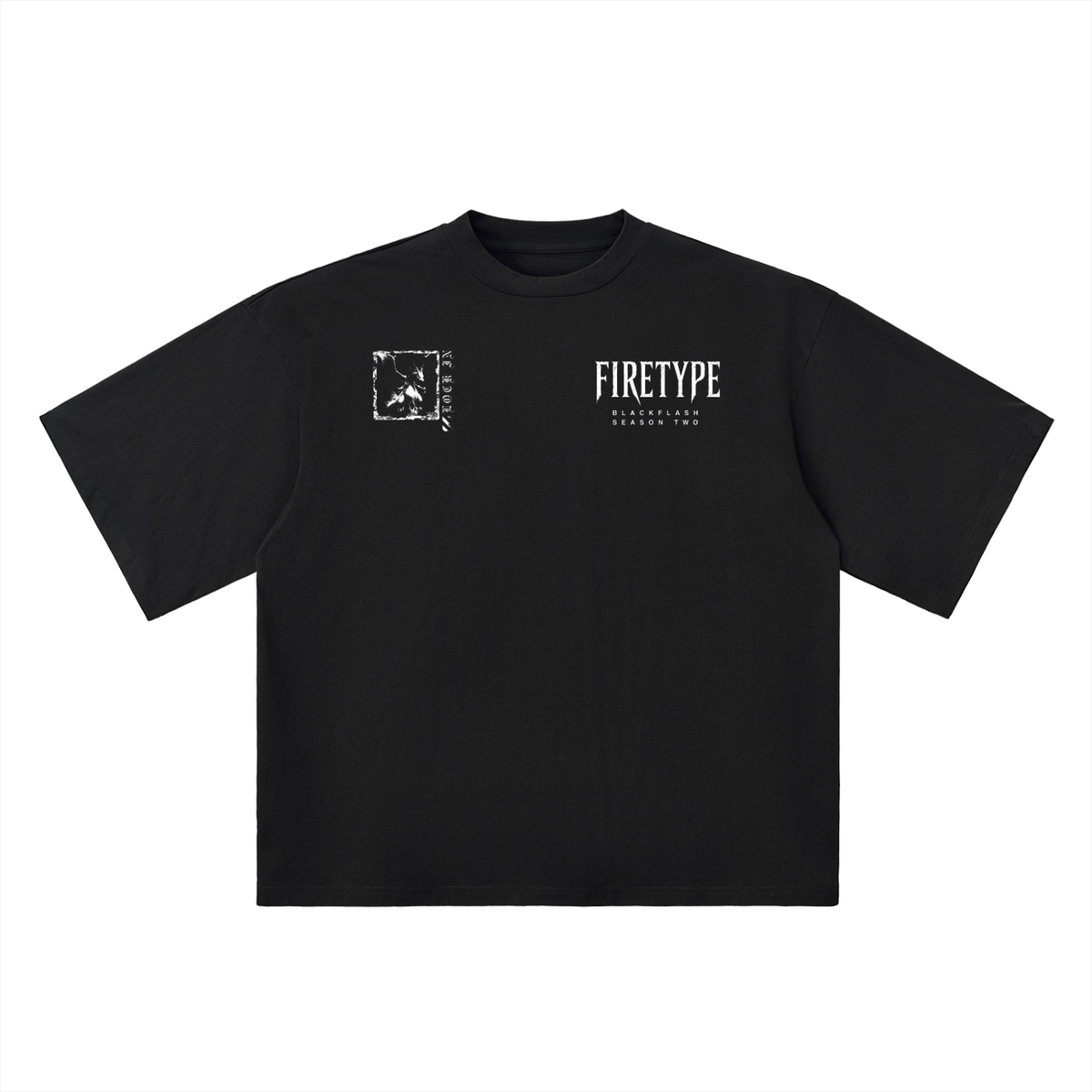 INFERNAL TYRANT Oversized Drop Shoulder T-Shirt