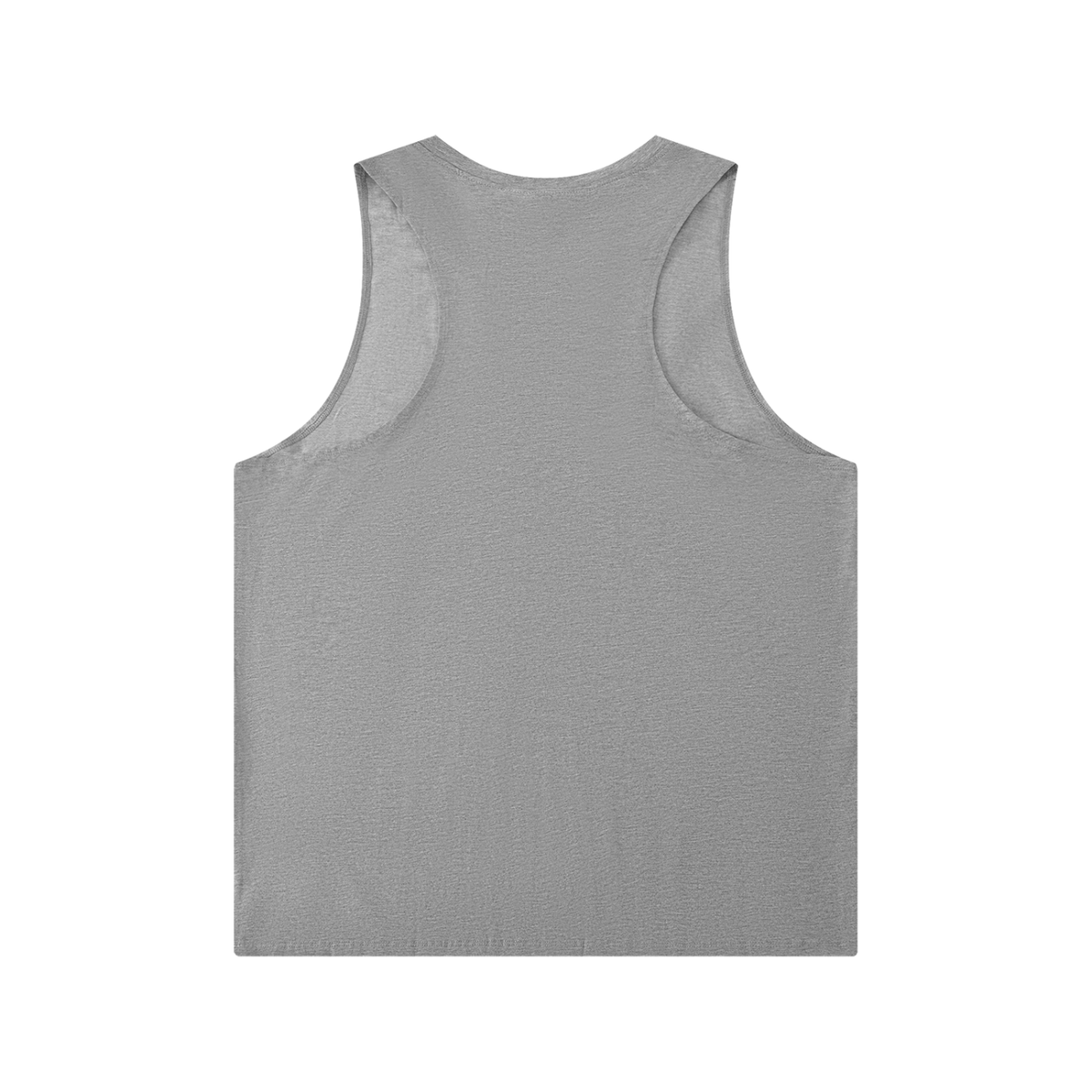 Fighting Demons Men's Solid Color Crewneck Tank Top