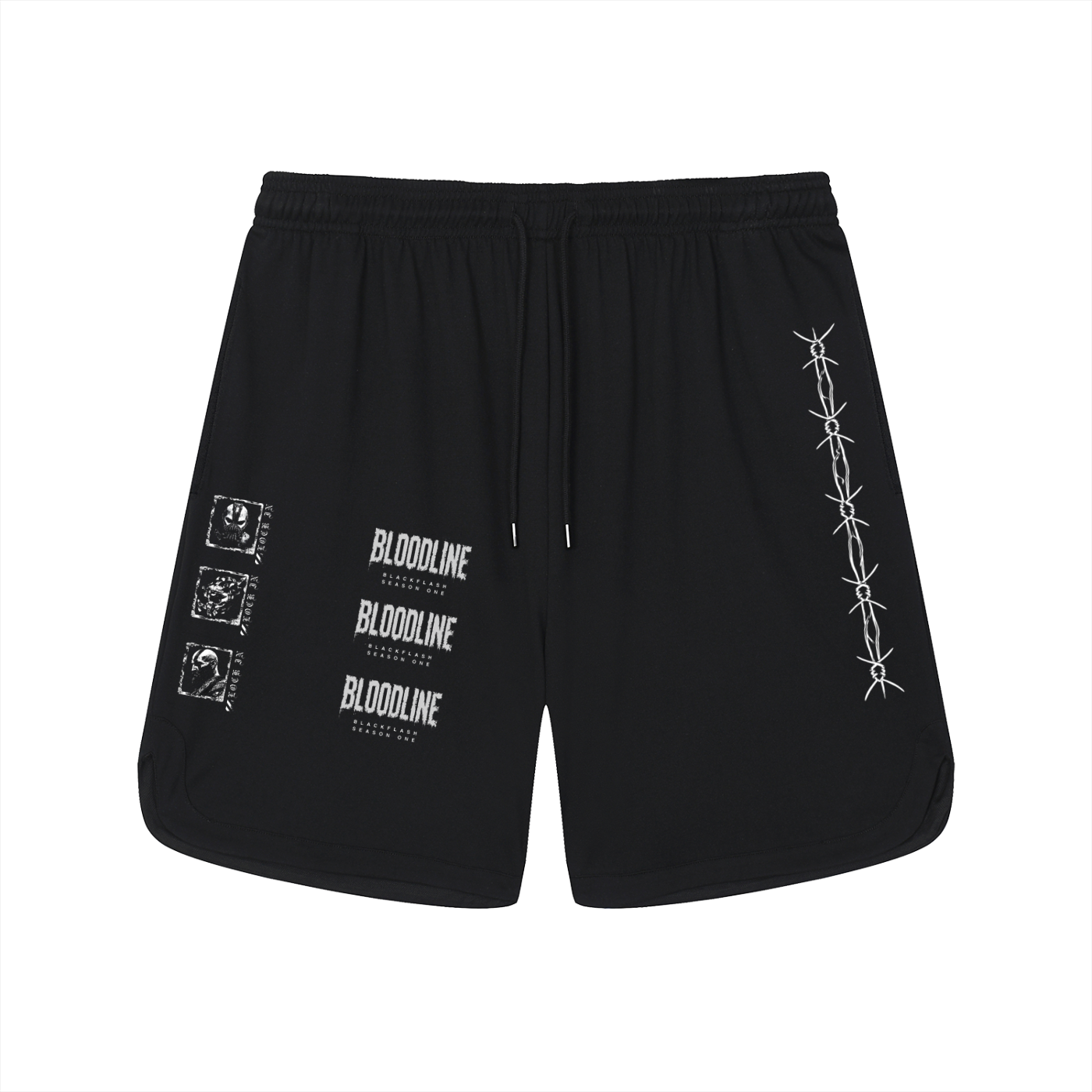 ‘BLOODLINE’ Mesh-Lined Quick-Dry Performance Shorts