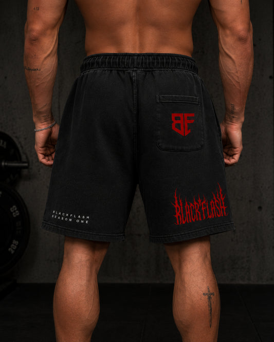 Premium Vintage Wash Cotton Shorts