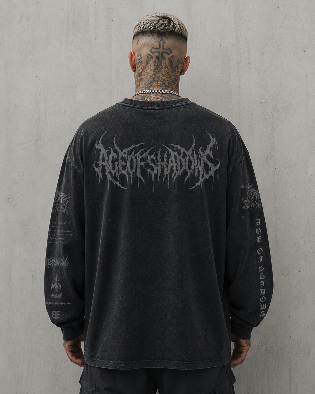 'SHADOW WYRM' Vintage Long Sleeve