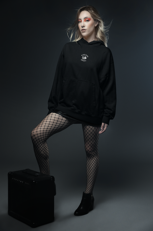 Panther Back Print Classic Unisex Pullover Hoodie