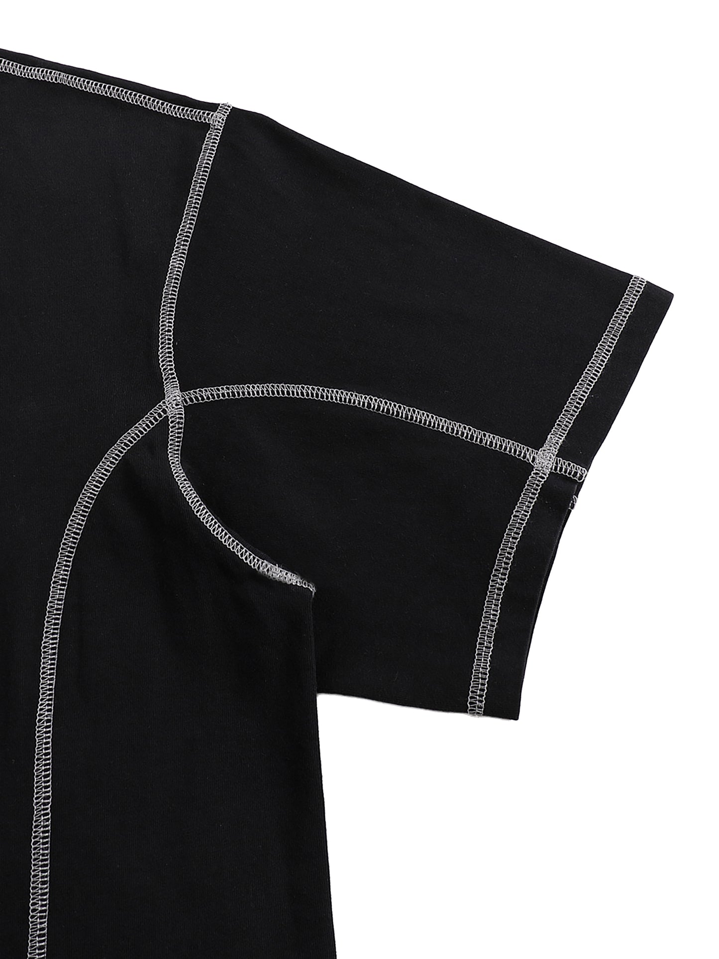 ‘Claw & Core’ | Contrast-Stitched Cotton T-Shirt