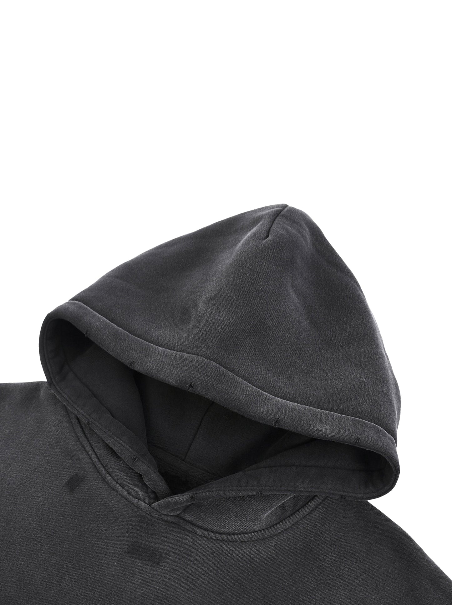 ‘BAR BREAKER’ | Vintage Washed Frayed Fleece Hoodie