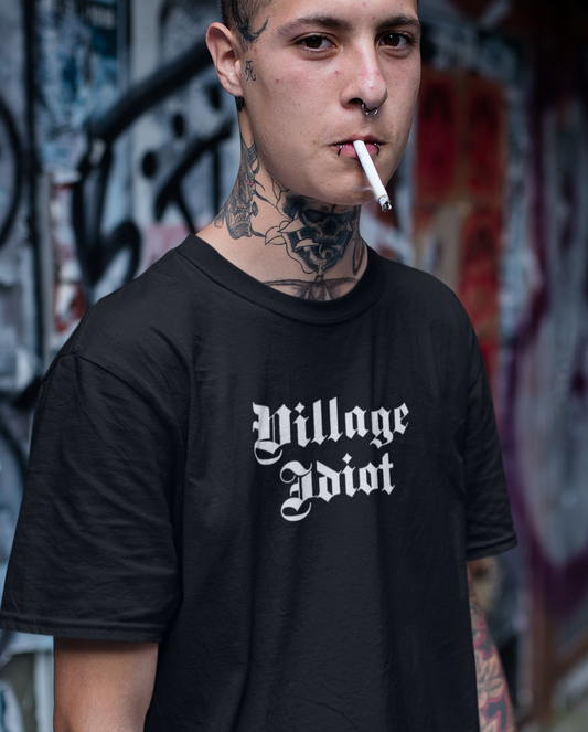 Village Idiot Heavyweight Unisex Crewneck T-shirt